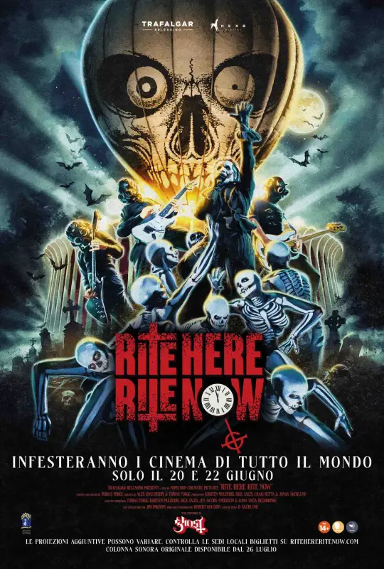 Locandina del film "Rite Here Rite Now"