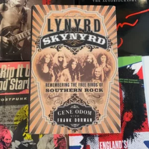 Copertina del libro "Lynyrd Skynyrd. Remembering The Free Birds Of Southern Rock". Prossimamente la recensione all'interno del blog