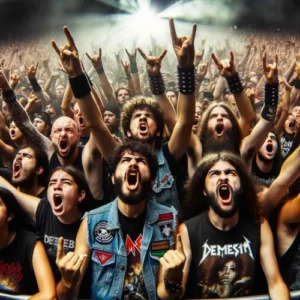 Pubblico heavy metal. Ne parliamo all'interno del blog