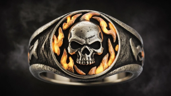 Un anello in stile heavy metal. Scopri come la gioielleria in argento è tanto amata in questo mondo leggendo la recensione del blog