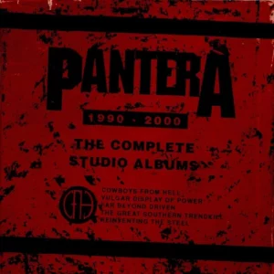 Copertina del cofanetto "Pantera. The Complete Studio Albums". Ne parliamo all'interno del blog