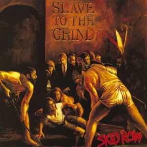 Copertina del disco "Slave To The Grind" degli Skid Row dove vi fu un'influenza artistica della metal band Pantera